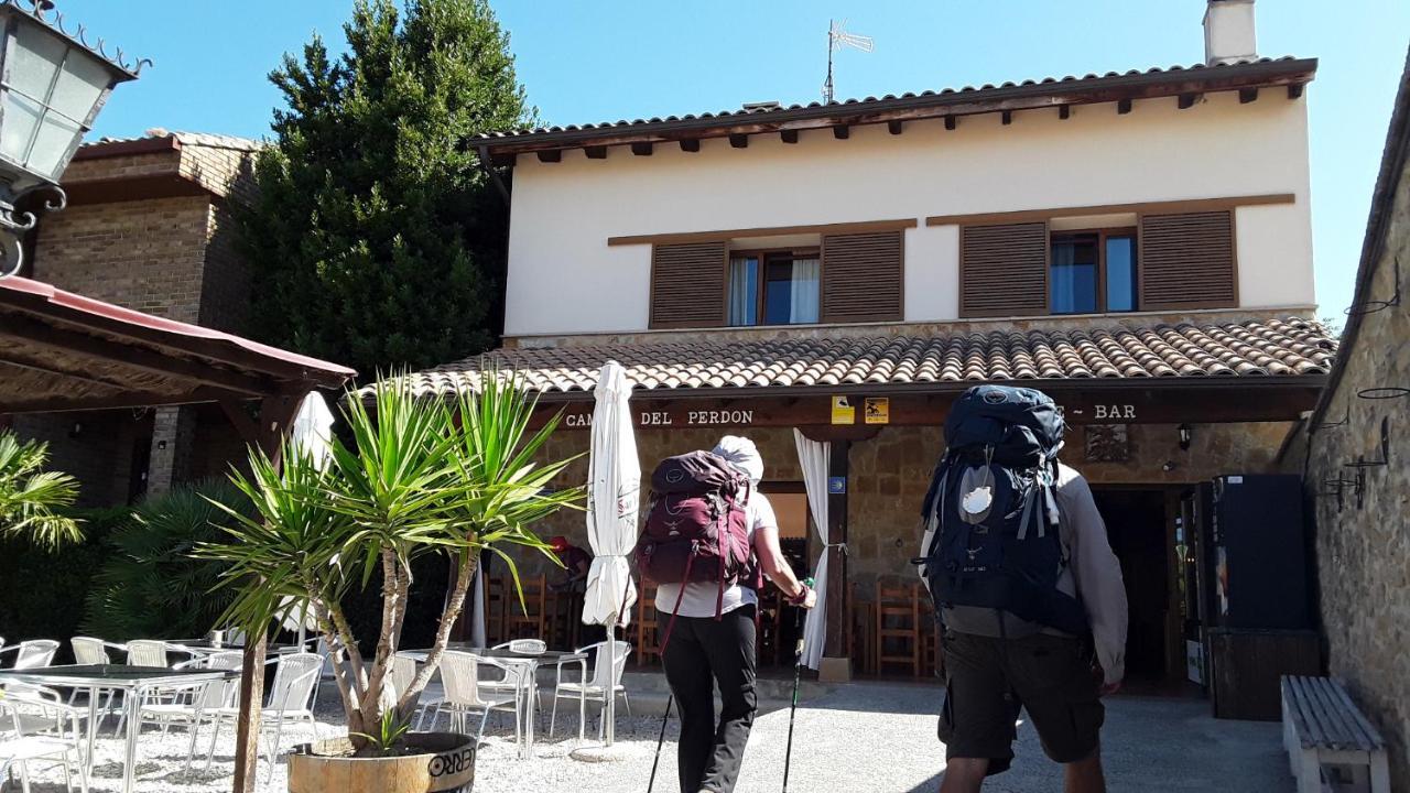 Hostal Camino Del Perdon Uterga Exteriér fotografie